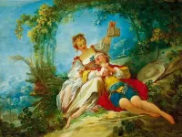 Пазл Свидание в саду