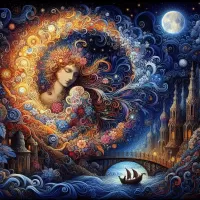 Пазл Таинственная ночь