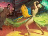 Пазл Танец с попугаем