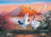 Пазл Танец журавлей 
