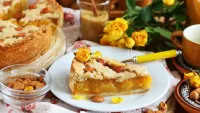 Пазл Тарт с абрикосами