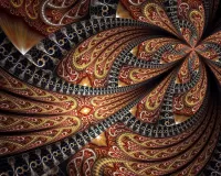 Пазл Темные узоры