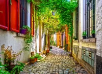 Пазл Тенистая улочка