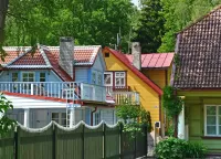 Пазл Тенистый дворик 