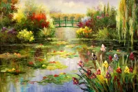 Пазл The Water Lily Pond