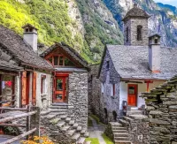 Пазл Тичино Швейцария