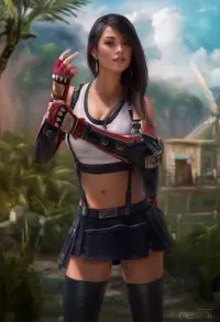 Пазл Tifa Lockhart