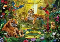 Пазл Tiger Face