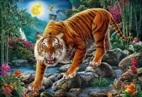 Пазл Тигр