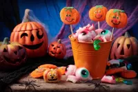 Пазл Тыквенные конфетки 