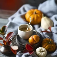 Пазл Тыквы и кофе