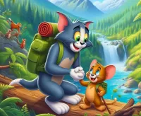 Пазл Том и Джерри 