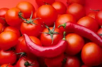Пазл Томаты и перец