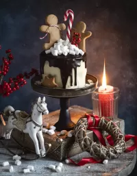 Пазл Торт с пряниками