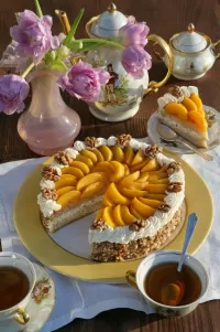 Пазл Тортик с чаем 