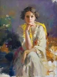 Пазл Touch of yellow
