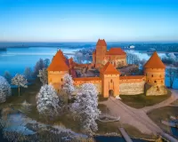 Пазл Тракайский замок