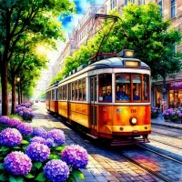 Пазл Трамвай