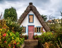 Пазл Треугольный домик