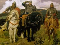 Пазл Три богатыря