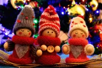 Пазл Три куколки