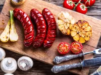 Пазл Три сосиски 