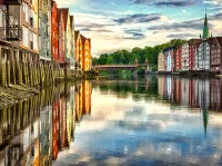 Пазл Тронхейм Норвегия