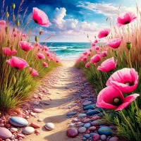 Пазл Тропинка к морю