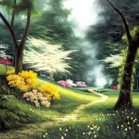 Пазл Тропинка в парке