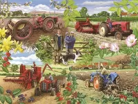 Пазл Труд земледельца
