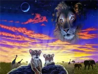 Пазл Царство саванны