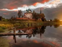 Пазл Церковь на берегу