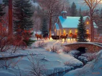 Пазл Церквушка