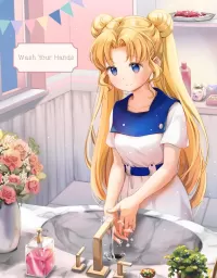 Пазл Тщательно мойте руки