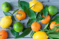 Пазл Цитрусы