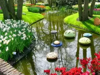 Пазл Цветастый парк