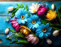 Пазл Цветы