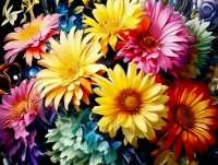 Пазл Цветы 