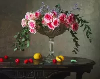 Пазл Цветы и ягоды