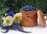 Пазл Цветы и ягоды 