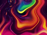 Пазл Цветные разводы