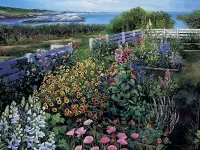 Пазл Цветник 