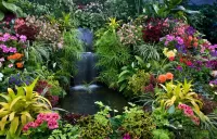 Пазл Цветник