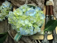 Пазл Цветочная чашка