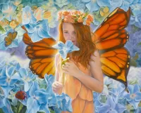 Пазл Цветочная фея