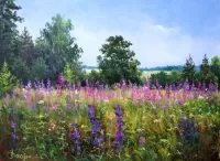 Пазл Цветочный луг