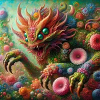 Пазл Цветочный монстр