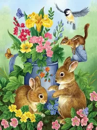 Пазл Цветоводы