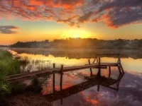 Пазл Туманное утро