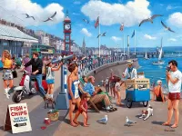 Пазл Туристы